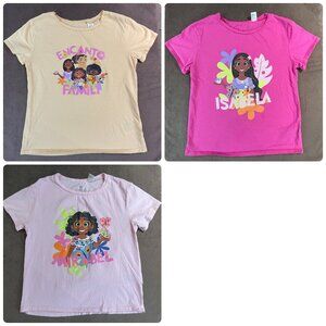 Girls H&M Disney Encanto T-Shirts Size 8-10 Lot (SKU: 80G, 70G, 76G)